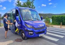 Los autobuses gratuitos retoman servicio en las Lagunas de Ruidera