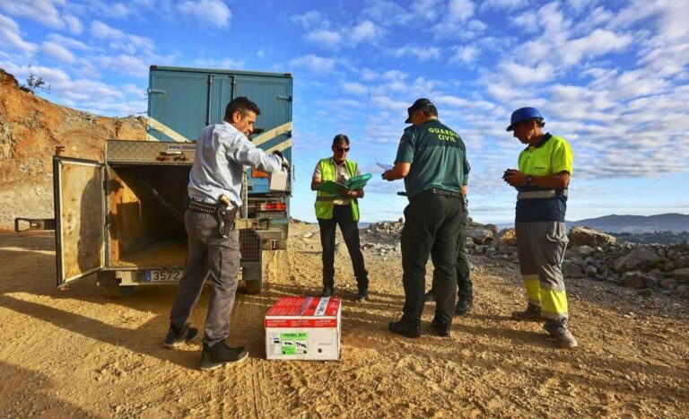 De la fábrica a la cantera: el control de la Guardia Civil sobre el consumo de explosivos