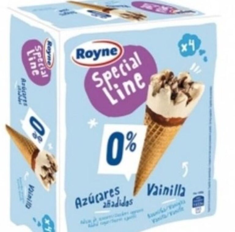 Advierten de la presencia de gluten en un helado de Royne, también distribuido en C-LM