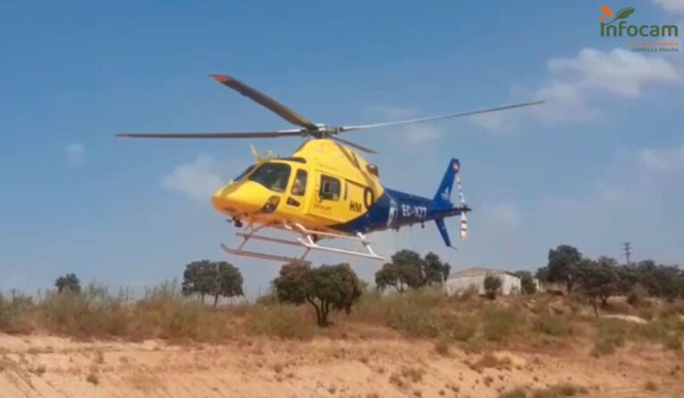 C-LM colabora con el incendio de Ávila enviando dos helicópteros B-3