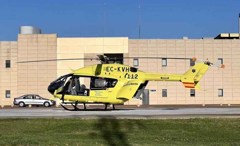 Herido un trabajador tras precipitarse desde 10 metros de altura en Campo de Criptana