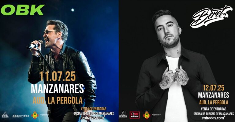 OBK y Beret actuarán este fin de semana en Manzanares