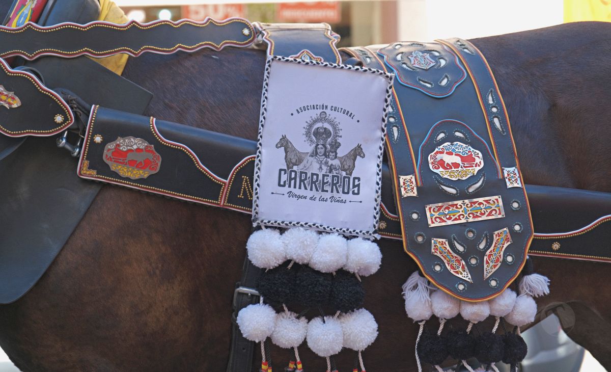 Mulas y carros, tradición viva en la Feria de Tomelloso