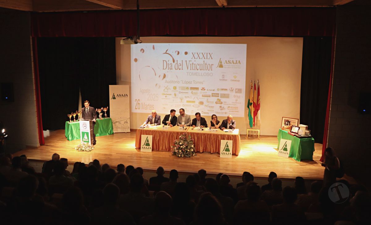 Tomelloso celebra el Día del Viticultor con unidad institucional y reivindicación de precios justos para la uva