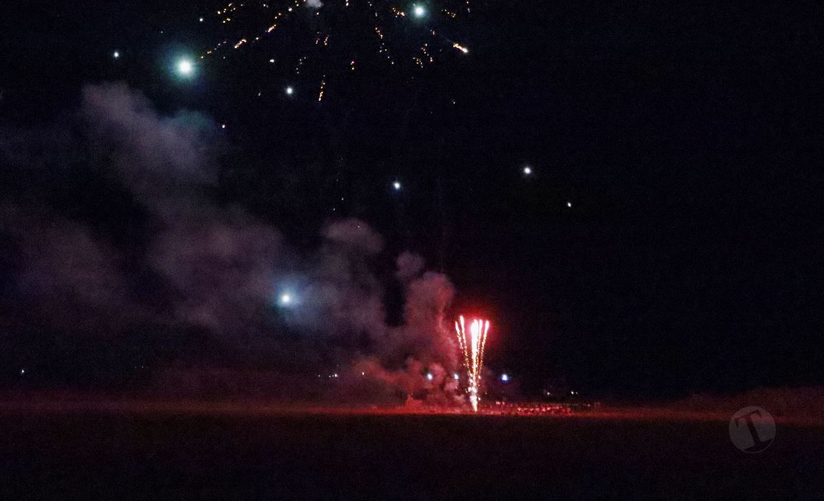 Pólvora inaugural de la Feria y Fiestas de Tomelloso 2025