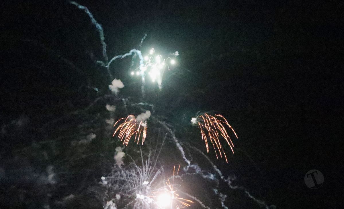 Pólvora inaugural de la Feria y Fiestas de Tomelloso 2025