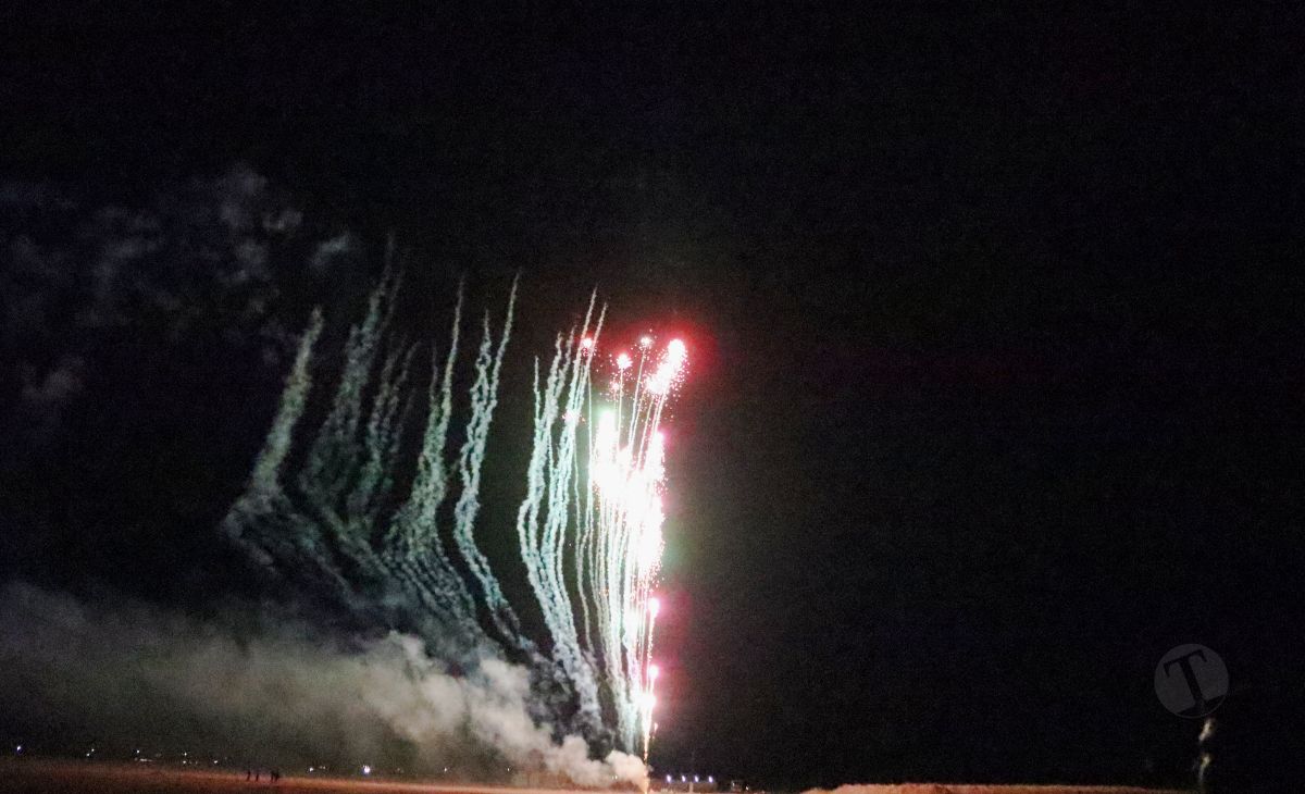 Pólvora inaugural de la Feria y Fiestas de Tomelloso 2025