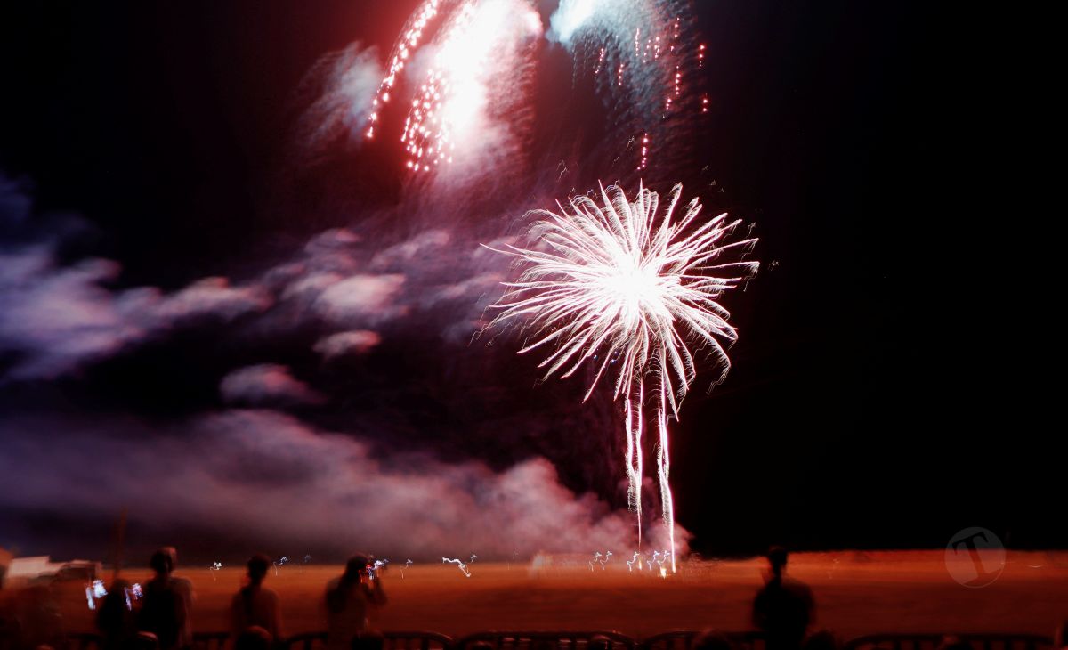 Pólvora inaugural de la Feria y Fiestas de Tomelloso 2025