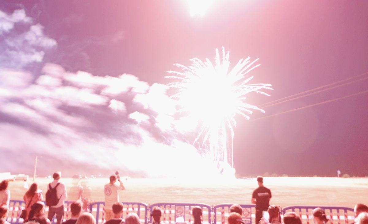 Pólvora inaugural de la Feria y Fiestas de Tomelloso 2025