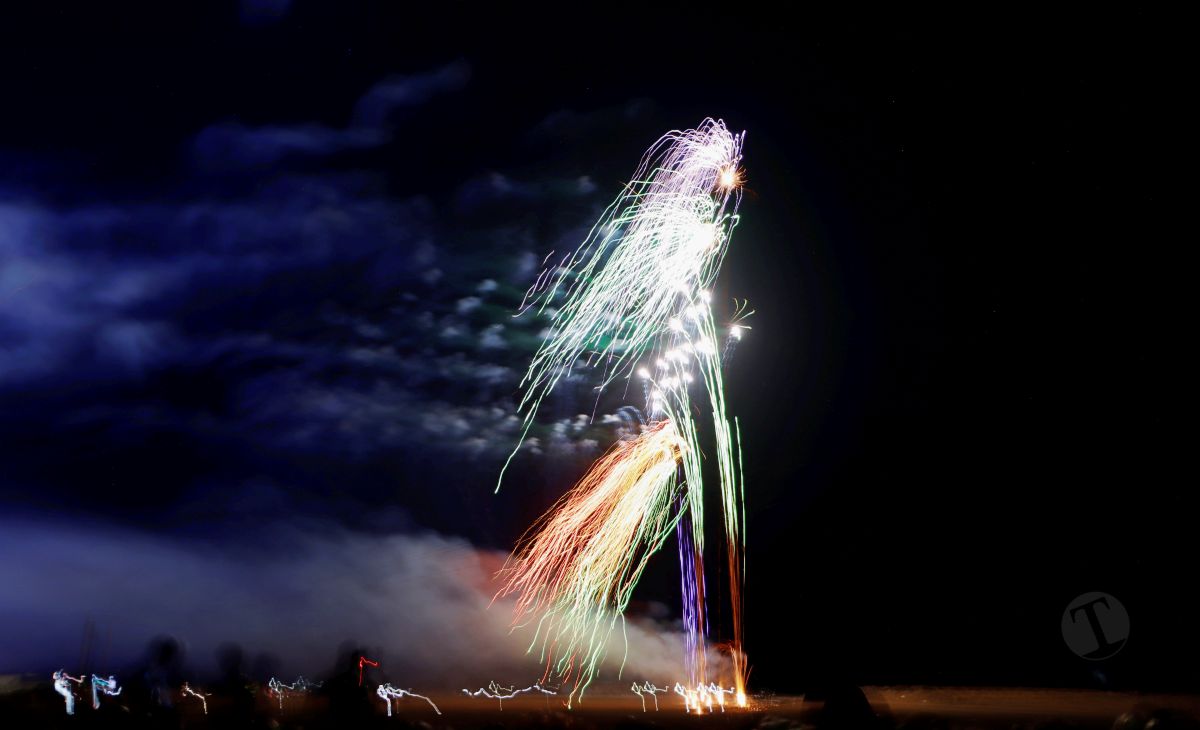 Pólvora inaugural de la Feria y Fiestas de Tomelloso 2025