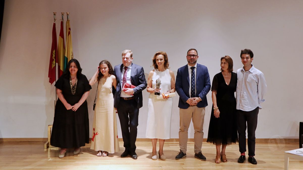 Belén López Montero, homenajeada como Tomellosera Ausente 2025