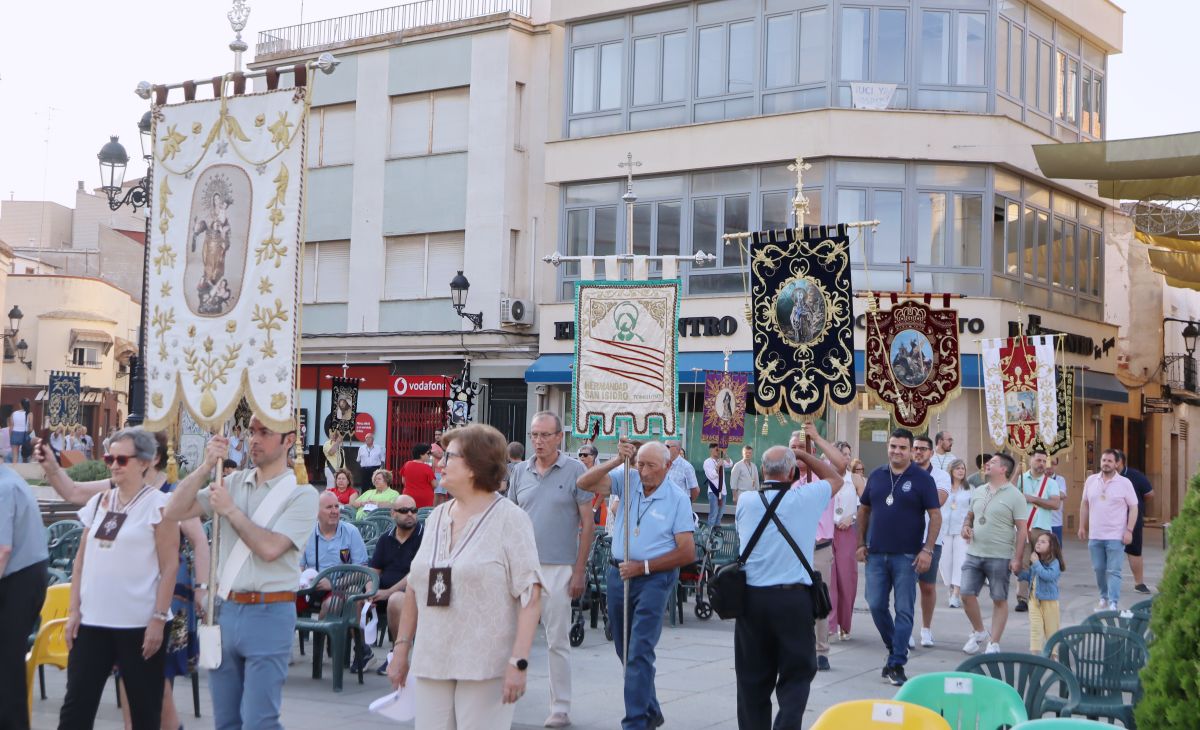 La Virgen de las Viñas llega a Tomelloso para la Feria 2025 en el 450º aniversario de la Parroquia de la Asunción