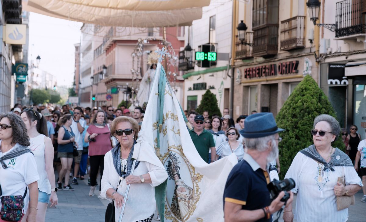La Virgen de las Viñas llega a Tomelloso para la Feria 2025 en el 450º aniversario de la Parroquia de la Asunción
