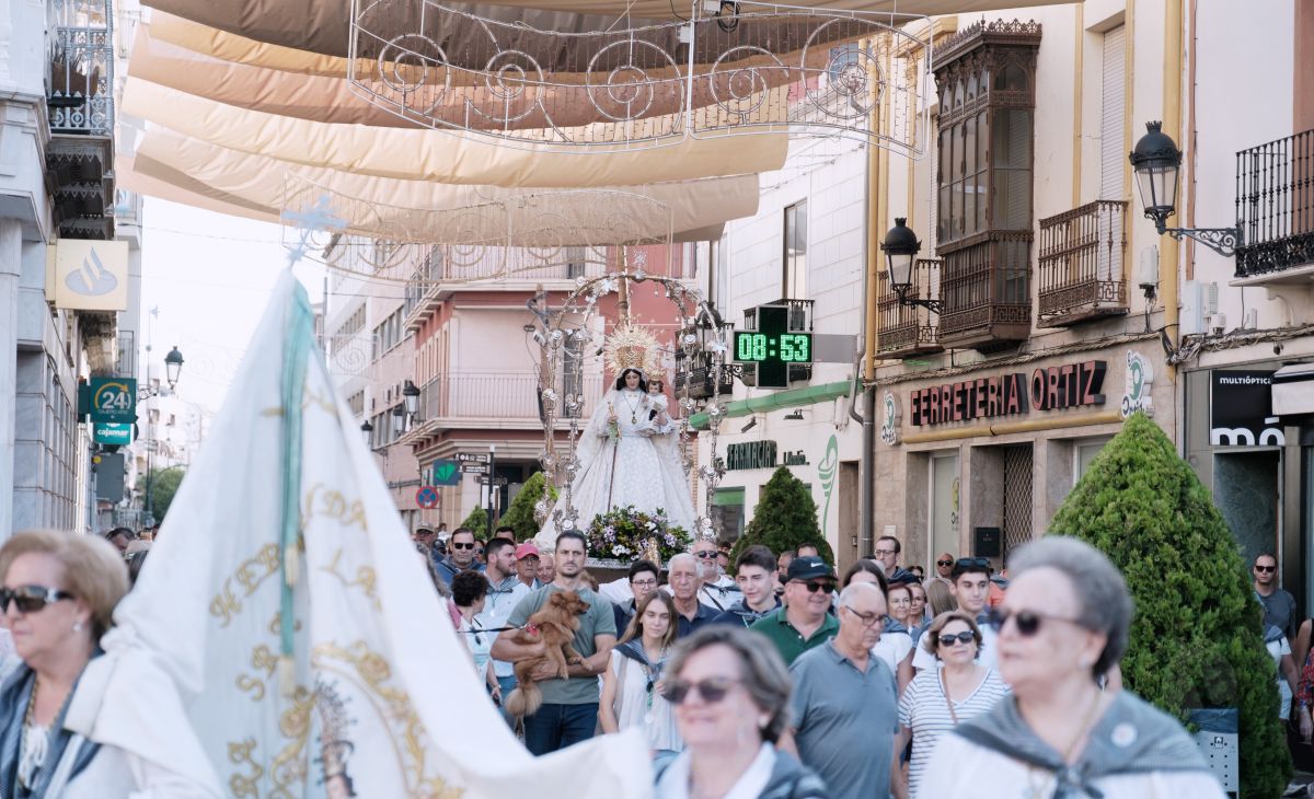 La Virgen de las Viñas llega a Tomelloso para la Feria 2025 en el 450º aniversario de la Parroquia de la Asunción