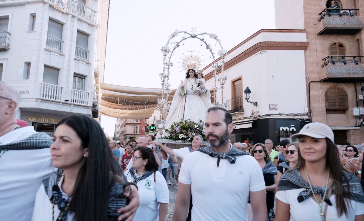 La Virgen de las Viñas llega a Tomelloso para la Feria 2025 en el 450º aniversario de la Parroquia de la Asunción