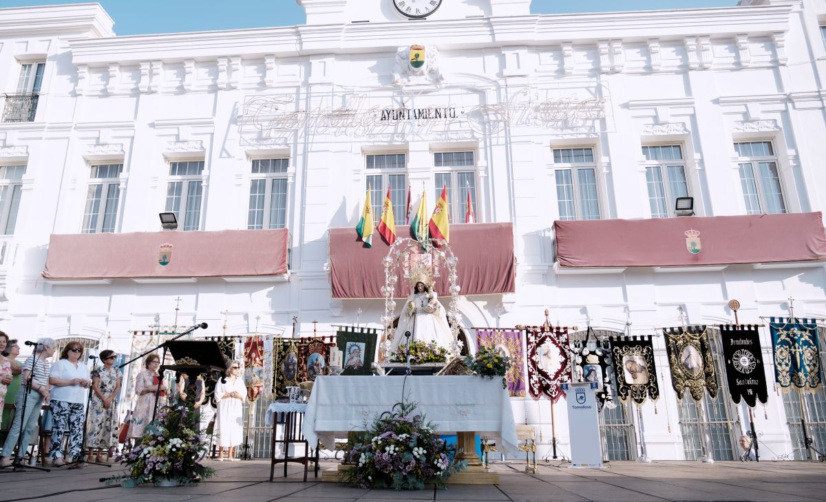 La Virgen de las Viñas llega a Tomelloso para la Feria 2025 en el 450º aniversario de la Parroquia de la Asunción
