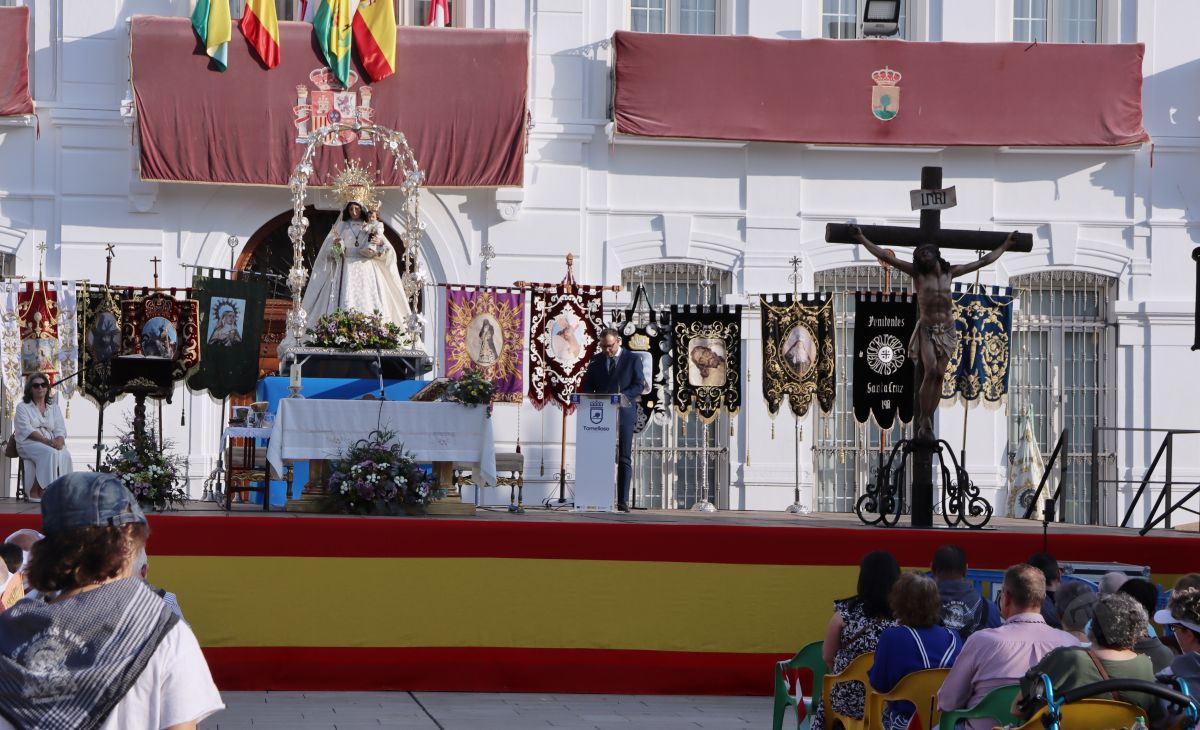 La Virgen de las Viñas llega a Tomelloso para la Feria 2025 en el 450º aniversario de la Parroquia de la Asunción