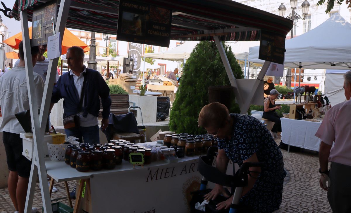 El Mercadillo Tradicional celebra su XIX edición con más de 60 puestos en la Feria de Tomelloso