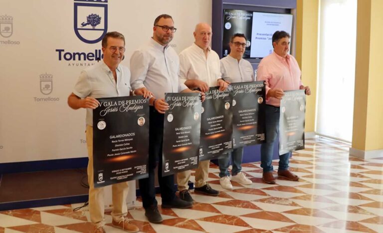 La IV Gala Jesús Andújar reconocerá a cuatro figuras destacadas de Tomelloso