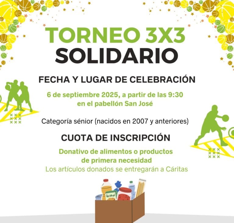 El CB Pick&Roll organiza un torneo solidario de baloncesto 3×3 en Tomelloso
