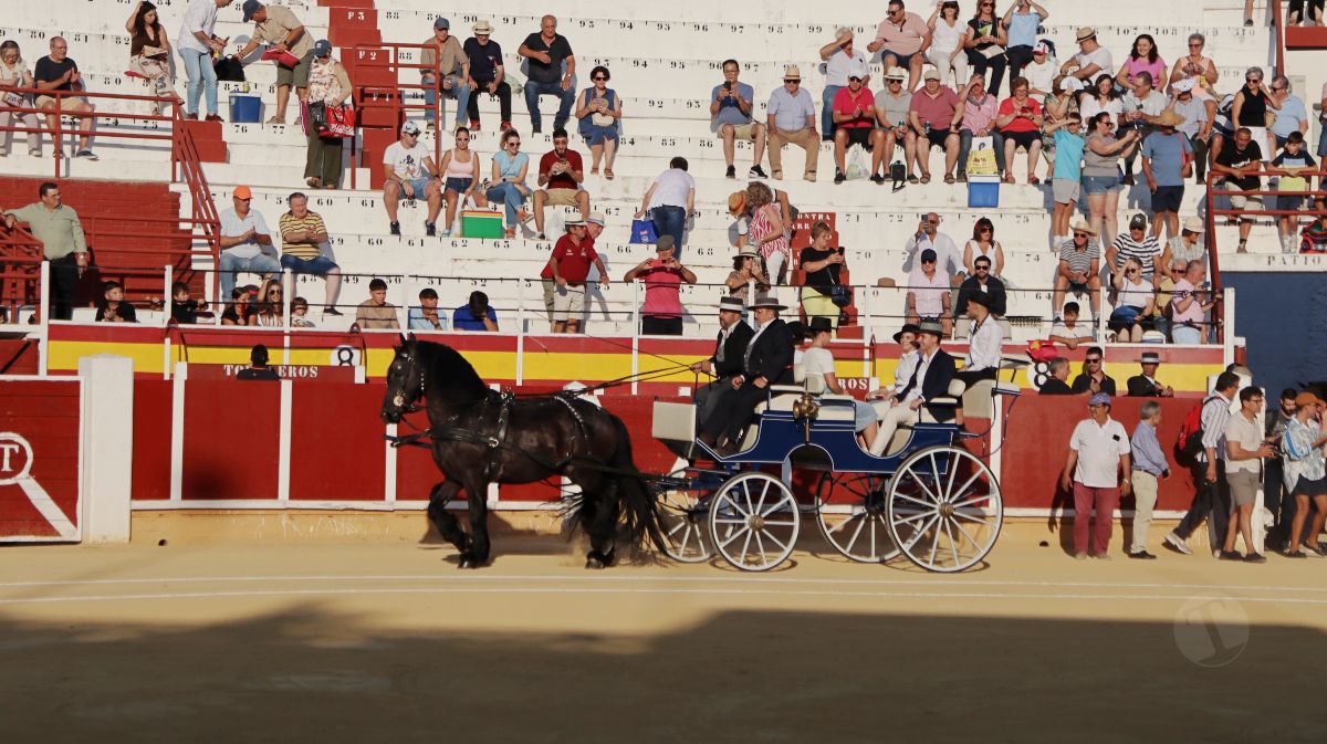Antonio Linares, gran triunfador de la corrida de Tomelloso con cuatro orejas