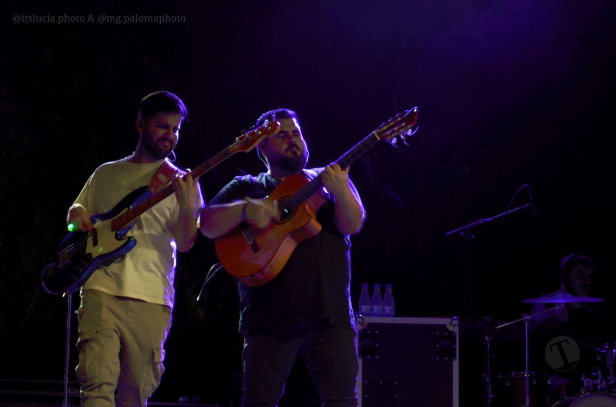 Tributo a Estopa en Tomelloso: Fuente de Energía llenó de rumba y rock los jardines del parque
