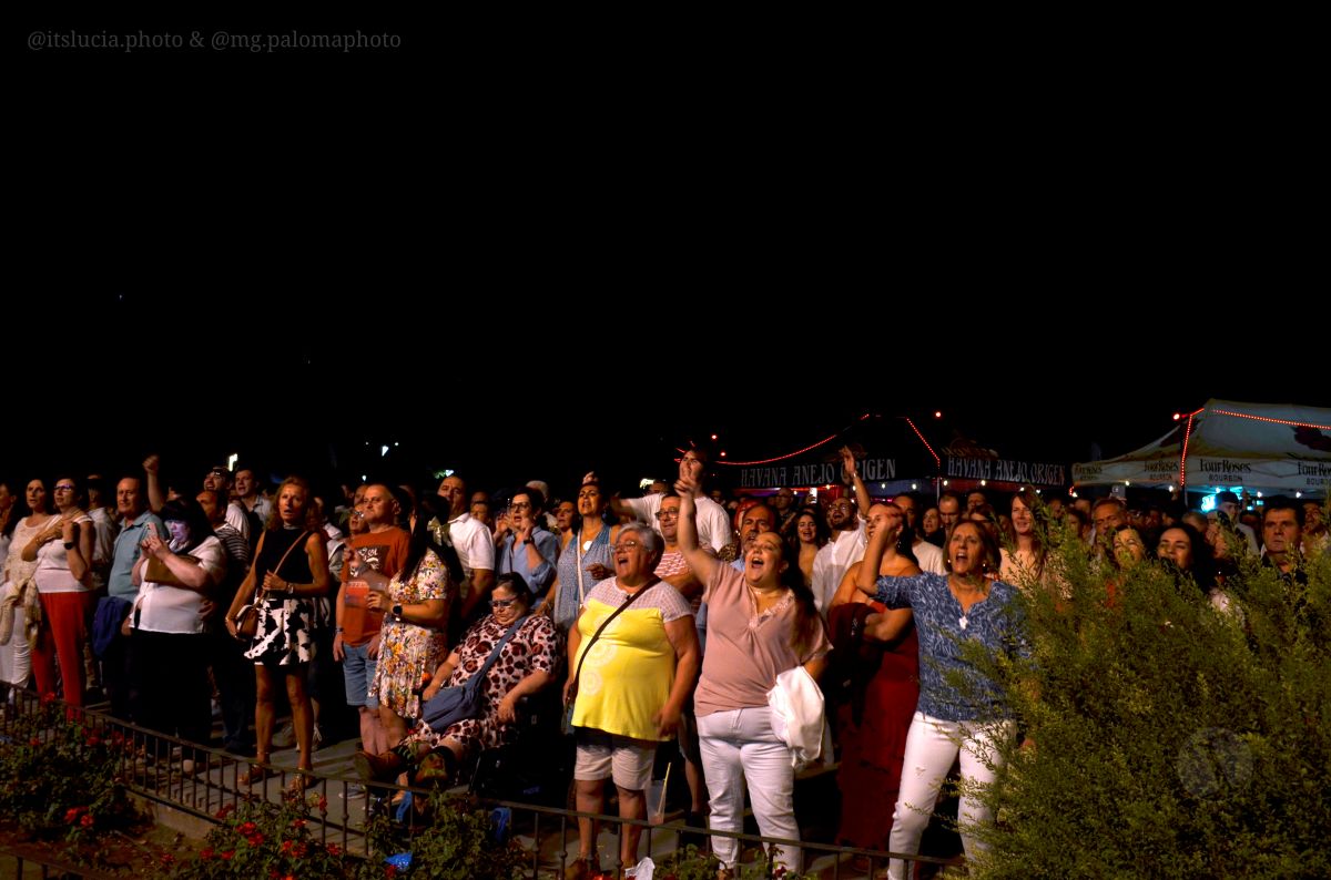 Tributo a Estopa en Tomelloso: Fuente de Energía llenó de rumba y rock los jardines del parque