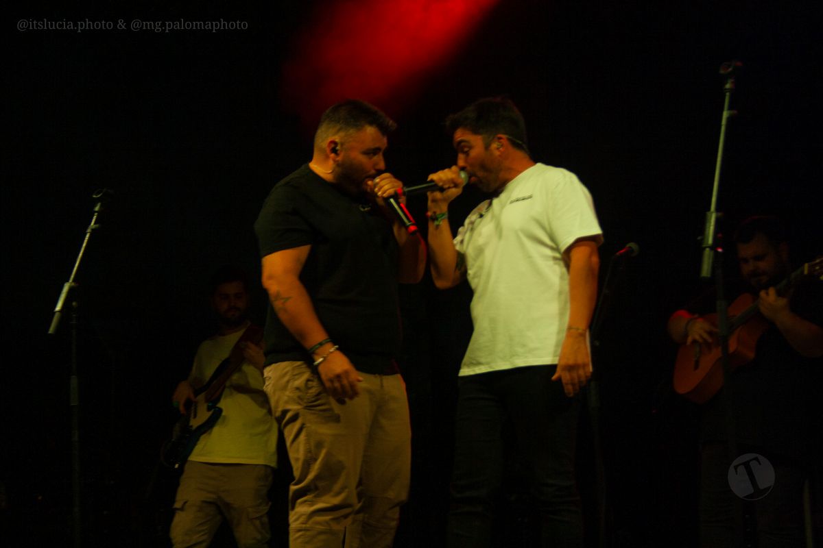 Tributo a Estopa en Tomelloso: Fuente de Energía llenó de rumba y rock los jardines del parque