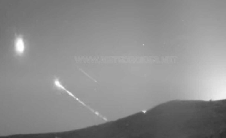 Espectacular bola de fuego sobrevuela el cielo de Castilla-La Mancha entre las perseidas
