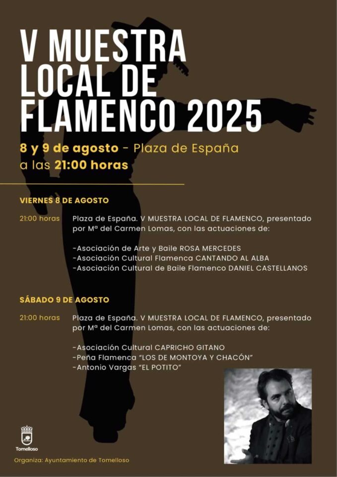 Tomelloso celebra la V Muestra Local de Flamenco con dos noches de arte en la Plaza de España