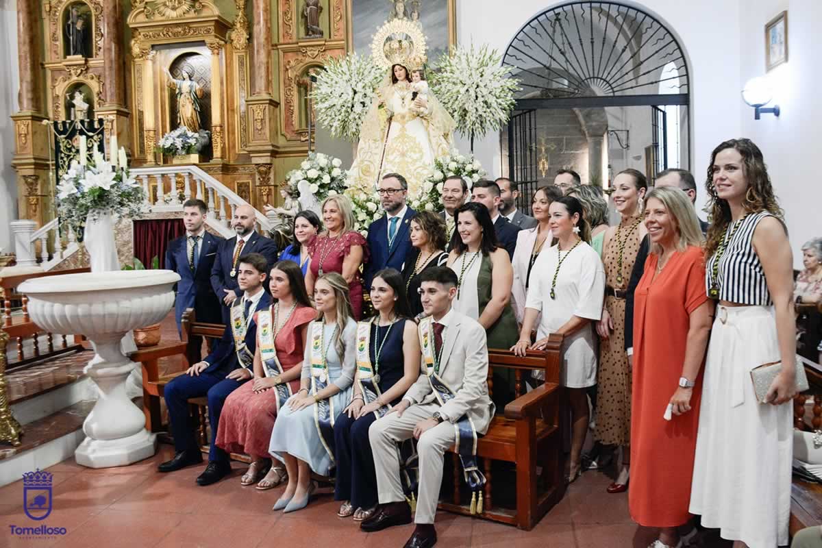 Empieza el Día Grande de Tomelloso con la solemne función religiosa en honor a la Virgen de las Viñas