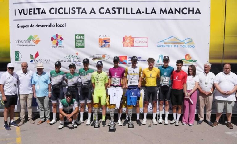 Adrián Benito se corona en la Vuelta a Castilla-La Mancha Leader y José María Martín gana en Molina de Aragón