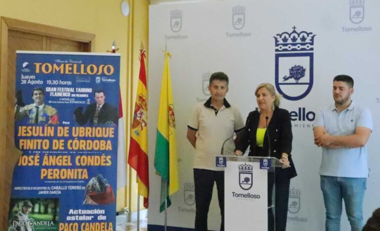 Jesulín de Ubrique y Finito de Córdoba, junto a Peronita y J.A. Condés, protagonizan el festival taurino de la Feria de Tomelloso