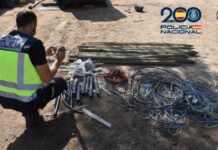El clan familiar que robaba cables de cobre: cinco detenidos en Alcázar de San Juan