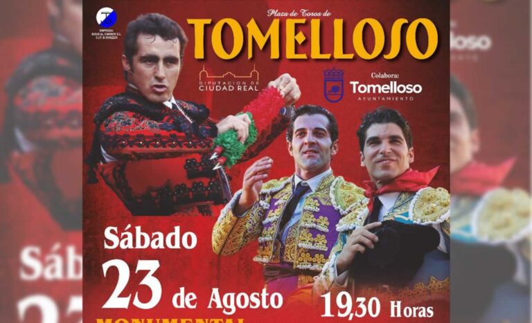 Cayetano Rivera confirma su reaparición en Tomelloso este sábado 23 de agosto