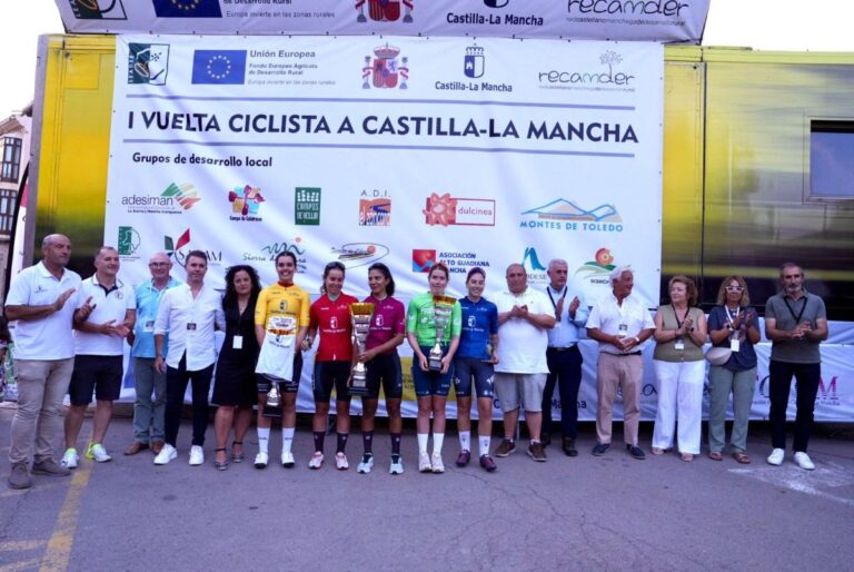 Agua Marina Espinola, primera ganadora de la Vuelta Ciclista a Castilla-La Mancha Femenina