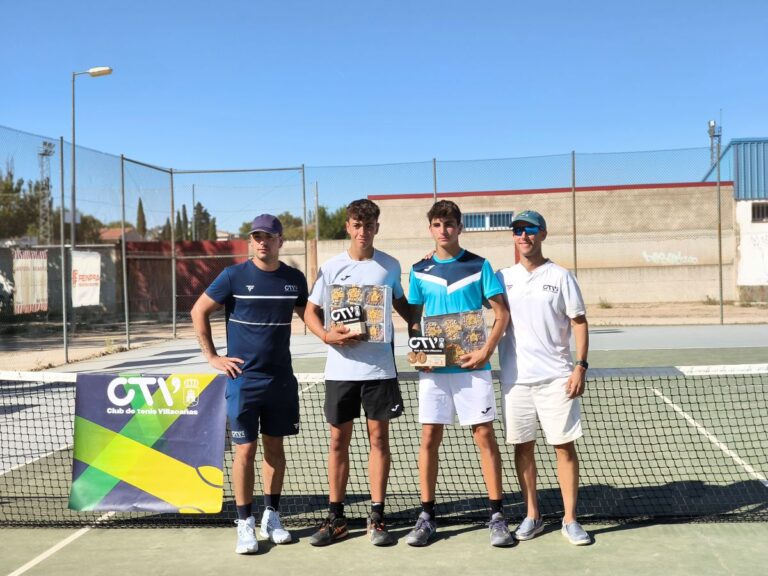 Buenos resultados para Alejandro Villena, del club de tenis Codetosa, en Villacañas