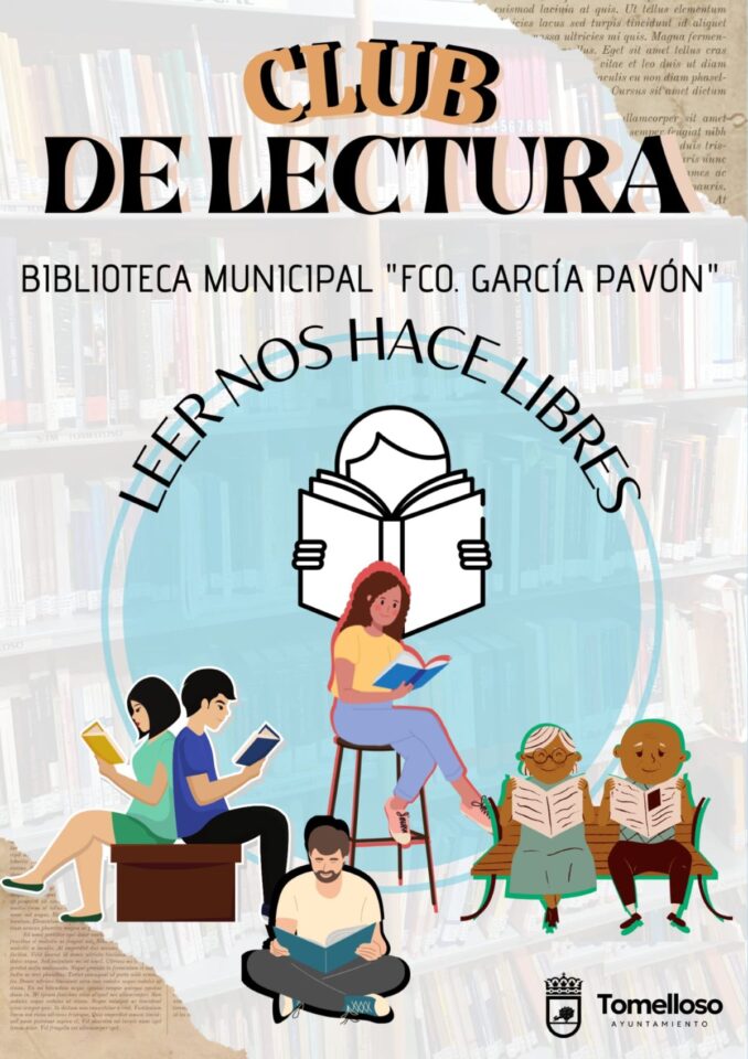 Abierto el plazo de inscripción para el Club de Lectura de la Biblioteca Municipal de Tomelloso