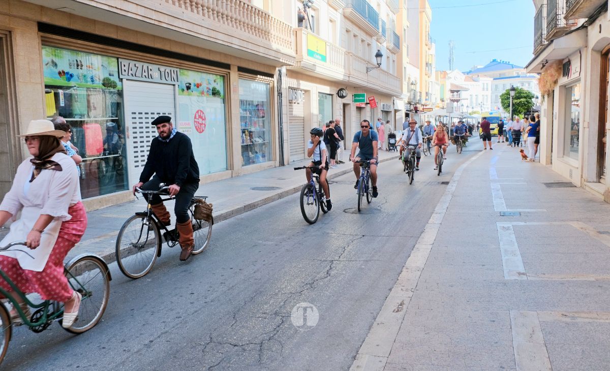 Tomelloso vive una gran fiesta familiar sobre ruedas en el Día de la Bici