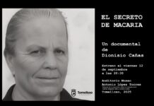 «El secreto de Macaria», el documental de Dionisio Cañas, se proyectará en el López Torres de Tomelloso