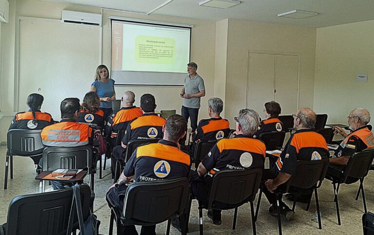Voluntarios de Protección Civil de Tomelloso se forman en materia de comunicaciones