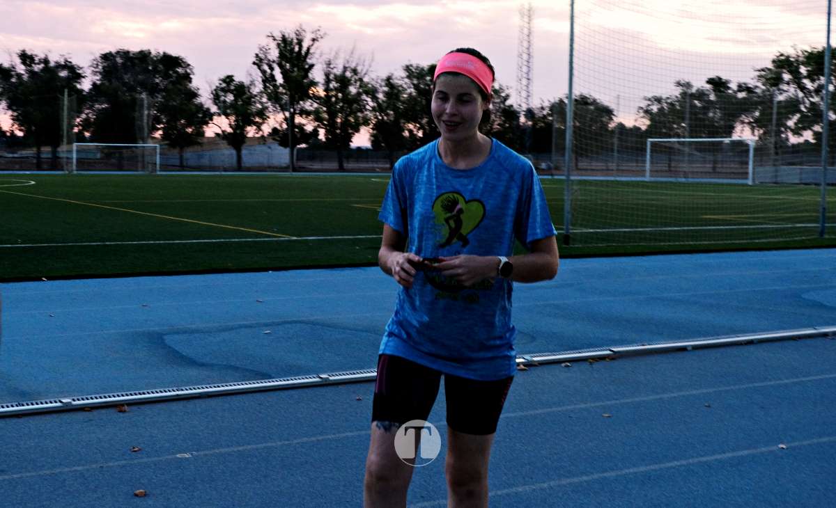 Arranca el reto de María Parra: 12 horas corriendo por la memoria y contra el Alzheimer