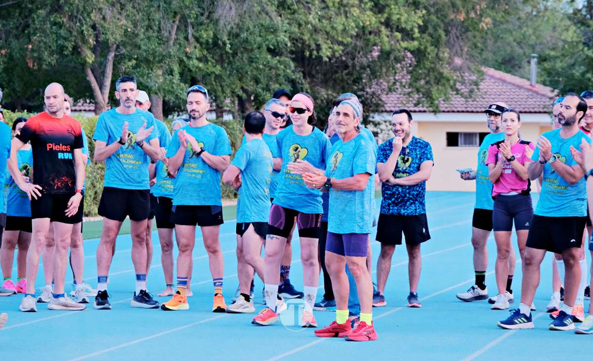 Arranca el reto de María Parra: 12 horas corriendo por la memoria y contra el Alzheimer