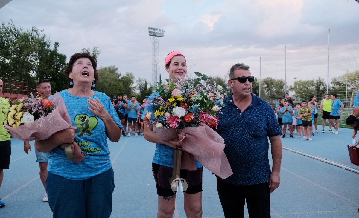 María, reto superado: 12 horas corriendo para no dejar a nadie atrás