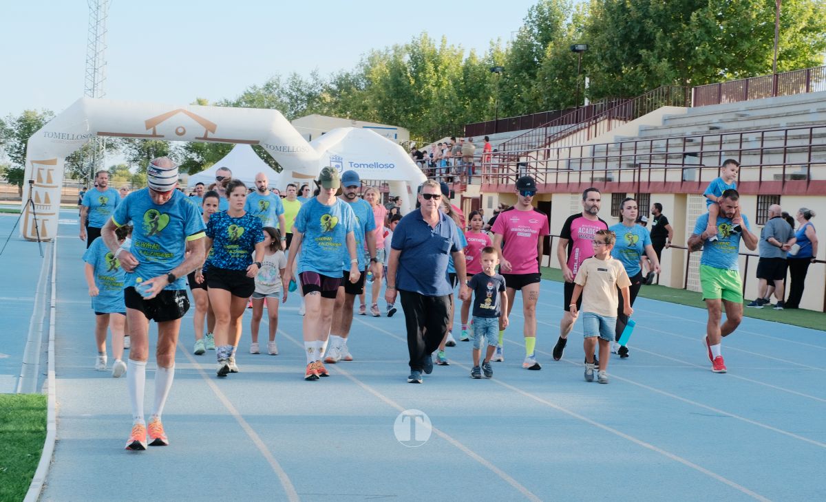 María, reto superado: 12 horas corriendo para no dejar a nadie atrás