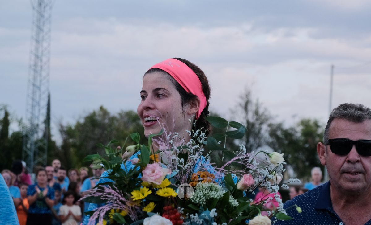 María, reto superado: 12 horas corriendo para no dejar a nadie atrás