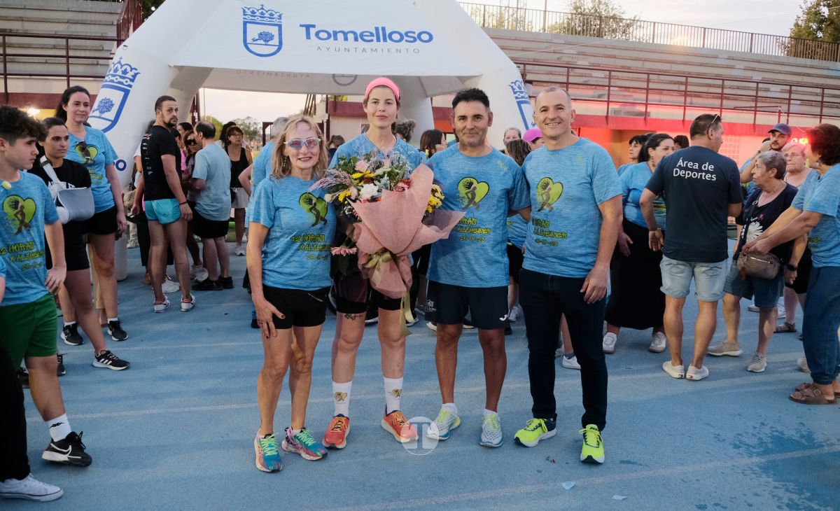 María, reto superado: 12 horas corriendo para no dejar a nadie atrás