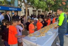 Un desayuno saludable para escolares de Tomelloso para celebrar la Semana Europea del Deporte