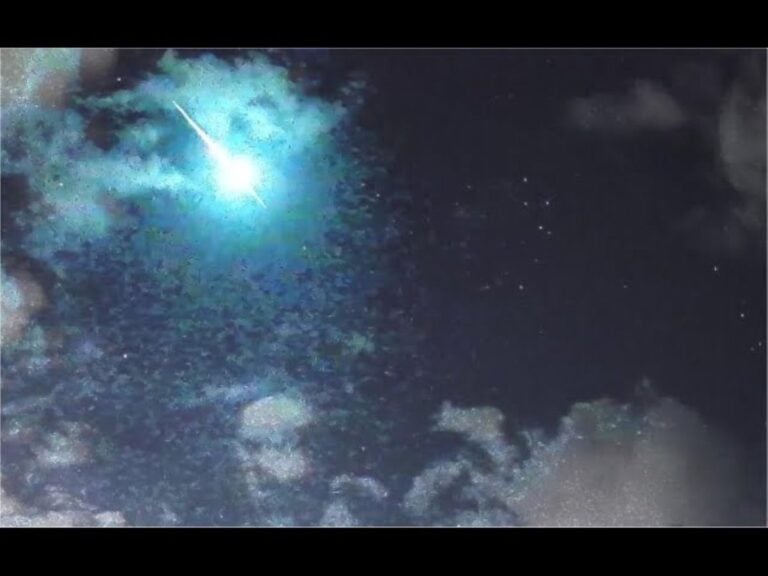 Una roca sobrevuela Albacete y genera una bola de fuego visible en toda C-LM