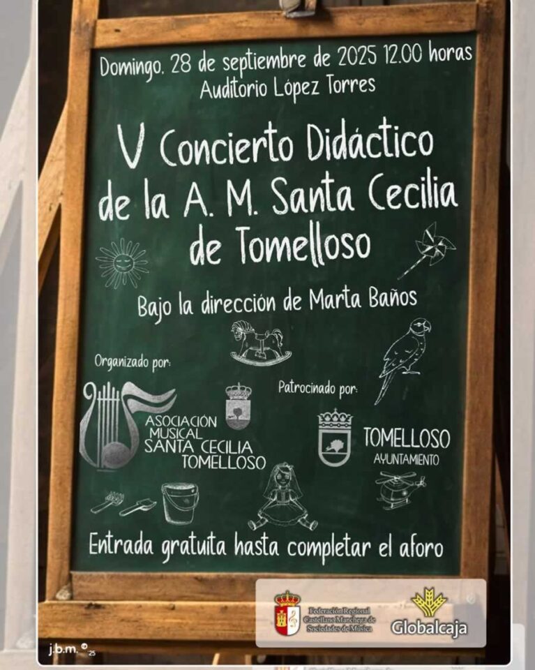 Disney, selva y nostalgia: la A.M. Santa Cecilia llenará de música el Auditorio López Torres
